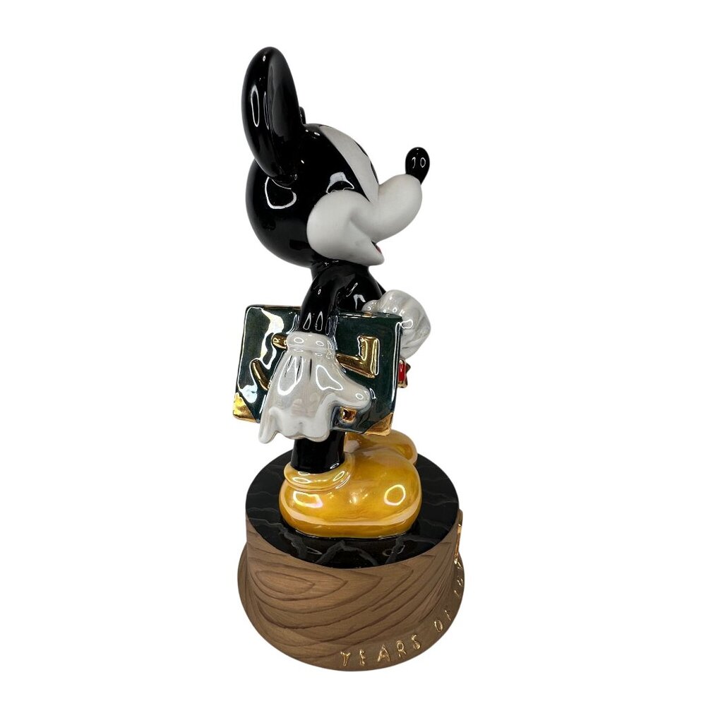 Disney Mickey Mouse 75th Anniversary Limited Edition Porcelain Figurine 9in #908 - Picture 13 of 16